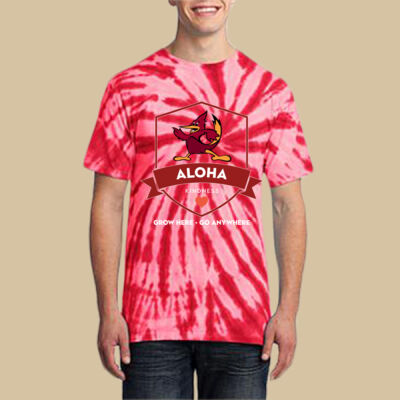 Adult Tie-Dye T-Shirt - House Aloha Shield Thumbnail