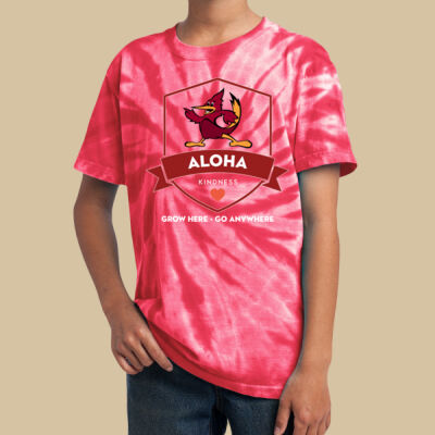 Youth Tie-Dye T-Shirt - House Aloha Shield Thumbnail