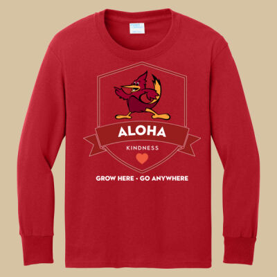 Youth Long Sleeve Shirt - House Aloha Shield Thumbnail