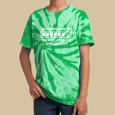 Youth Tie-Dye T-Shirt - House Empatia - Leveling Up Empathy Thumbnail