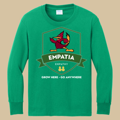 Youth Long Sleeve Shirt - House Empatia Shield Thumbnail