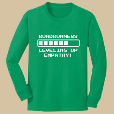 Youth Long Sleeve Shirt - House Empatia - Leveling Up Empathy Thumbnail