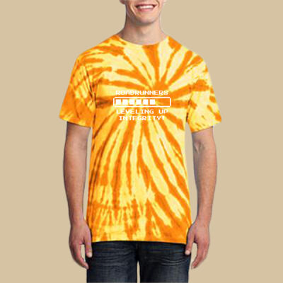 Adult Tie-Dye T-Shirt - House Uadilifu - Leveling Up Integrity Thumbnail