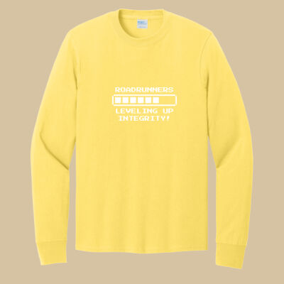 Adult Long Sleeve Shirt - House Uadilifu - Leveling Up Integrity Thumbnail