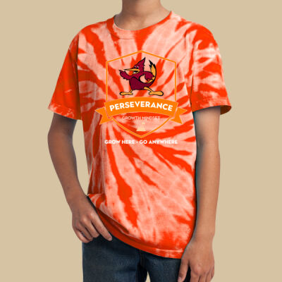 Youth Tie-Dye T-Shirt - House Perseverance Shield Thumbnail