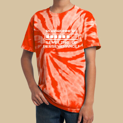 Youth Tie-Dye T-Shirt - House Perseverance - Leveling Up Perseverance Thumbnail