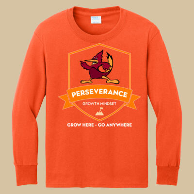 Youth Long Sleeve Shirt - House Perseverance Shield Thumbnail