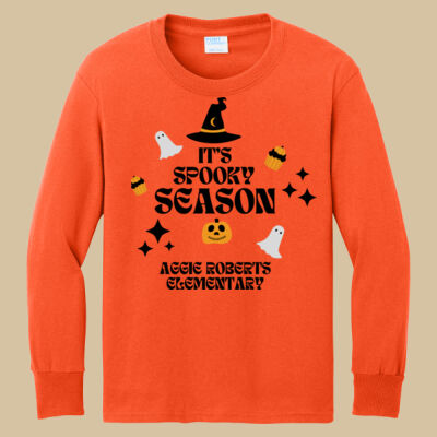 Youth Long Sleeve Shirt - Fall Holidays - Spooky Season Thumbnail