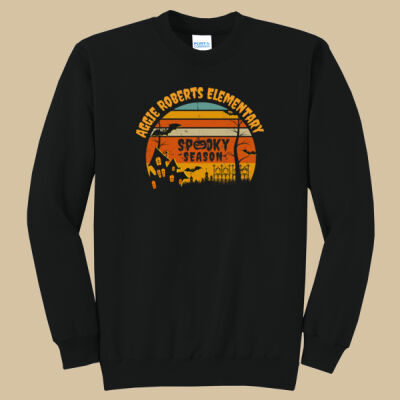 Adult Crewneck - Fall Holidays - Haunted House Thumbnail