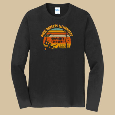 Adult Long Sleeve Shirt - Fall Holidays - Haunted House Thumbnail