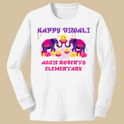 Youth Long Sleeve Shirt - Fall Holidays - Diwali Thumbnail