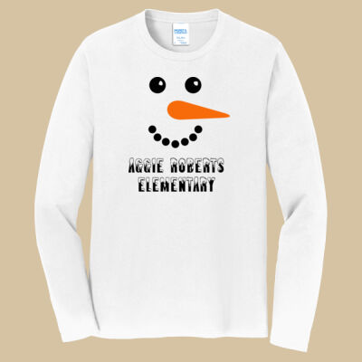 Adult Long Sleeve Shirt - Winter Holidays - Snowman Thumbnail