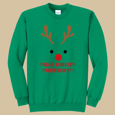 Adult Crewneck - Winter Holidays - Reindeer Thumbnail