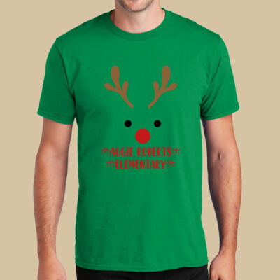 Adult T-Shirt - Winter Holidays - Reindeer Thumbnail