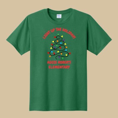 Adult T-Shirt - Winter Holidays - Light Up - Red Thumbnail