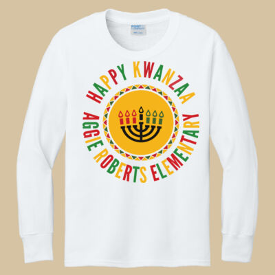Youth Long Sleeve Shirt - Fall - Kwanzaa  Thumbnail