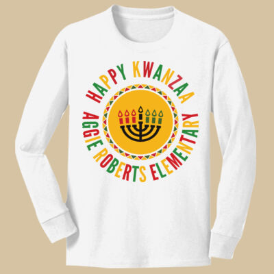 Youth Long Sleeve Shirt - Fall - Kwanzaa  Thumbnail