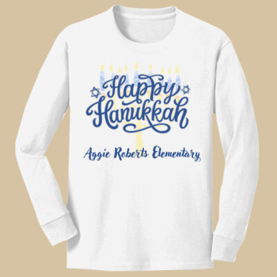 Youth Long Sleeve Shirt - Fall - Hanukkah  Thumbnail