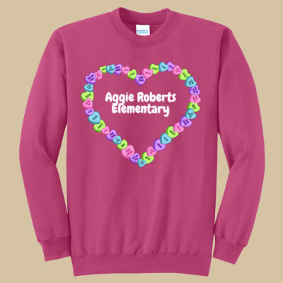 Adult Crewneck - Spring Holidays - Candy Hearts Thumbnail