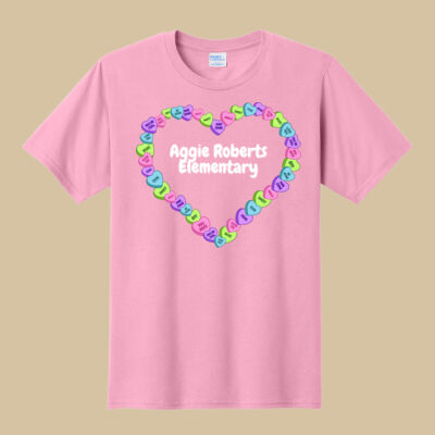 Adult T-Shirt - Spring Holidays - Candy Hearts Thumbnail