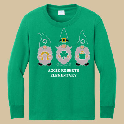 Youth Long Sleeve Shirt - Spring Holidays - Leprechauns Thumbnail