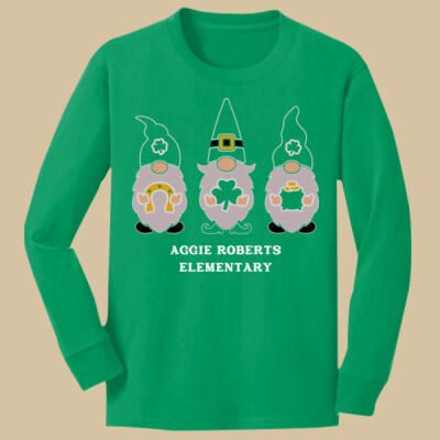Youth Long Sleeve Shirt - Spring Holidays - Leprechauns Thumbnail