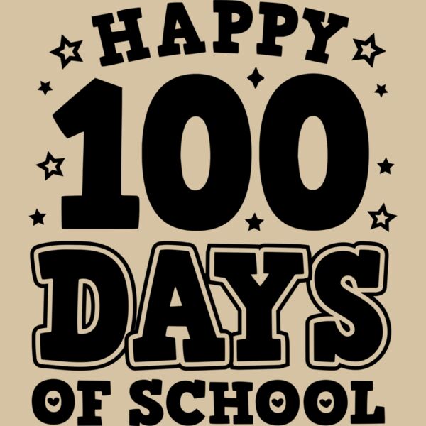 Happy 100 Days - Black Thumbnail