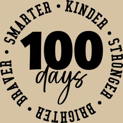 100 Days Circle - Black Thumbnail