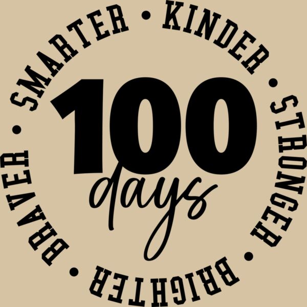 100 Days Circle - Black Thumbnail