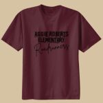 Youth Maroon T-Shirt - Aggie Roberts Thumbnail