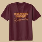 Youth Maroon T-Shirt - Aggie Roberts Thumbnail