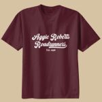 Youth Maroon T-Shirt - Aggie Roberts Thumbnail