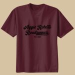 Youth Maroon T-Shirt - Aggie Roberts Thumbnail