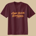 Youth Maroon T-Shirt - Aggie Roberts Thumbnail