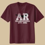 Youth Maroon T-Shirt - Aggie Roberts Thumbnail