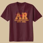 Youth Maroon T-Shirt - Aggie Roberts Thumbnail