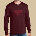 Adult Maroon Long Sleeve Shirt - Aggie Roberts Thumbnail