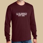 Adult Maroon Long Sleeve Shirt - Aggie Roberts Thumbnail