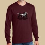 Adult Maroon Long Sleeve Shirt - Aggie Roberts Thumbnail