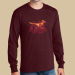 Adult Maroon Long Sleeve Shirt - Aggie Roberts Thumbnail