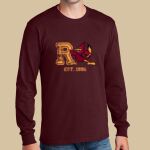 Adult Maroon Long Sleeve Shirt - Aggie Roberts Thumbnail
