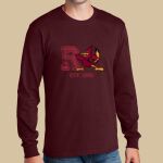 Adult Maroon Long Sleeve Shirt - Aggie Roberts Thumbnail