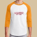 Adult Raglan T-Shirt - Aggie Roberts Thumbnail