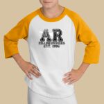 Youth Raglan T-Shirt - Aggie Roberts Thumbnail